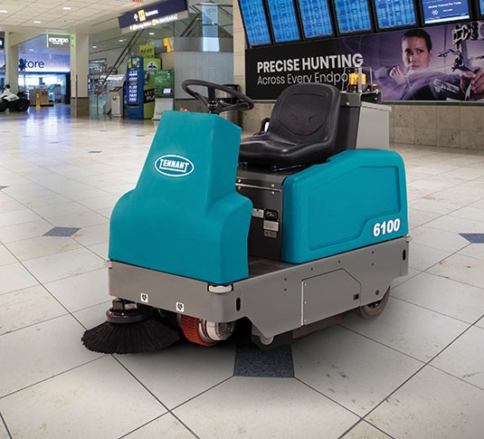 6100 Sub-Compact Battery Ride-On Floor Sweeper alt 18